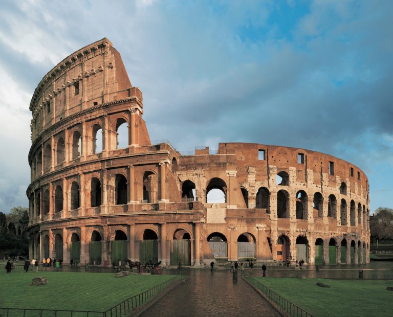 A SMALL CHURCH IN THE COLISEUM